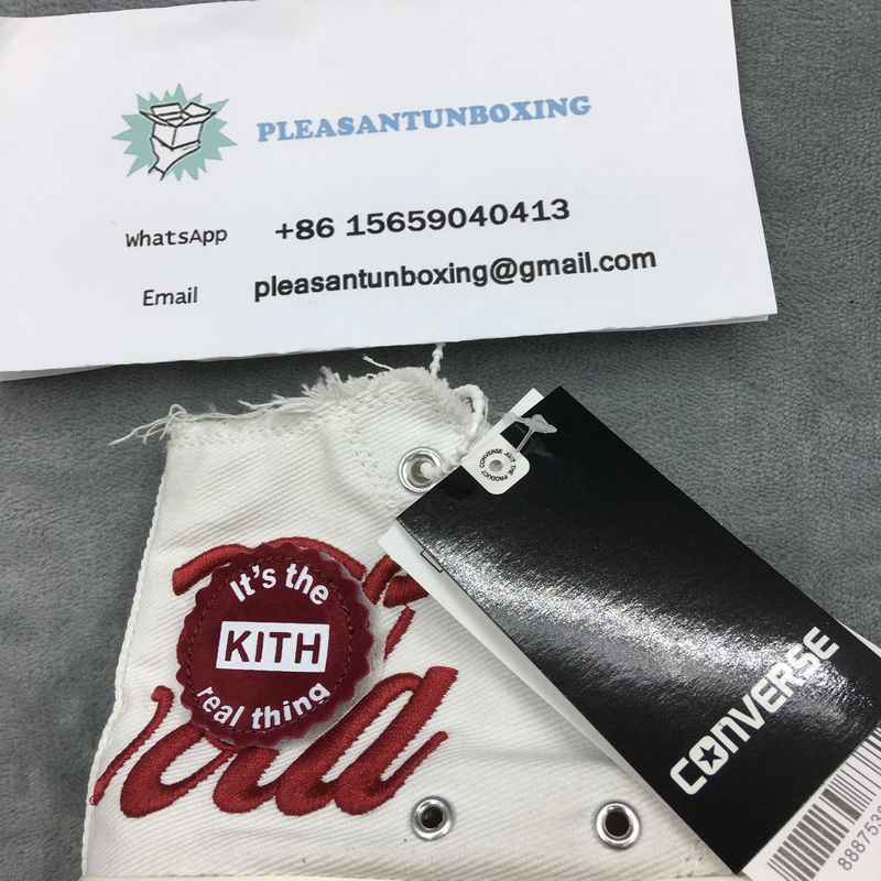 Authentic  KITH x Coca-Cola x CONVERSE Chuck Taylor 1970s